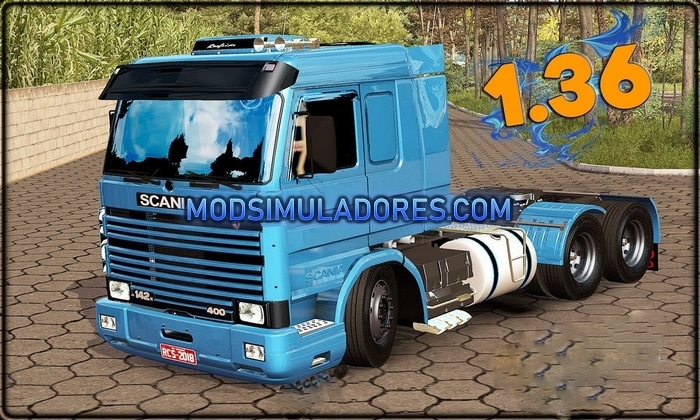 Caminhão Scania 113H Frontal Para V.1.36.X - ETS2