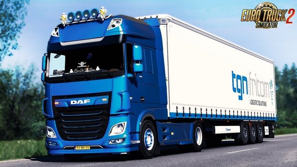 Caminhão DAF XF Euro 6 Reformulado V.3.4 Para V.1.37.X - ETS2
