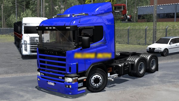 Caminhão Scania 124G Frontal Para 1.37 - ETS2