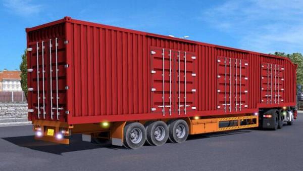 Reboque Freight Container CNH15 Para 1.37 - ETS2