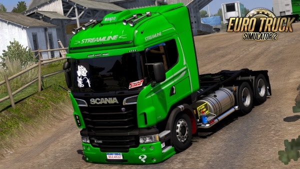 Caminhão Scania Streamline R440 Susp Ar Para 1.38 - ETS2