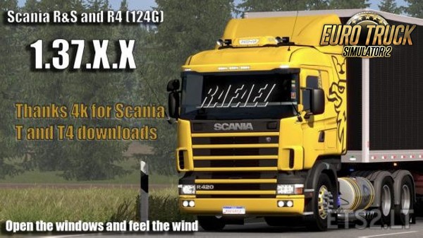 Scania R & R4 Para 1.38 - ETS2