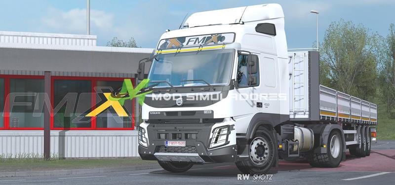 Caminhão Volvo FMX & FM Para V.1.39.X - ETS2