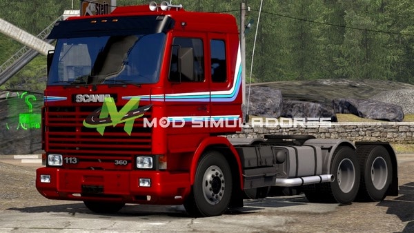 ETS2 Caminhão Scania113 Frontal Para V.1.39.X - ETS2