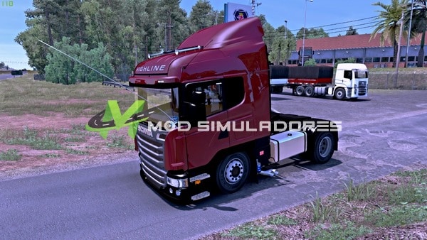 Mod Caminhão Scania R440 Com Ronco Direto Para V.1.38.X - ETS2