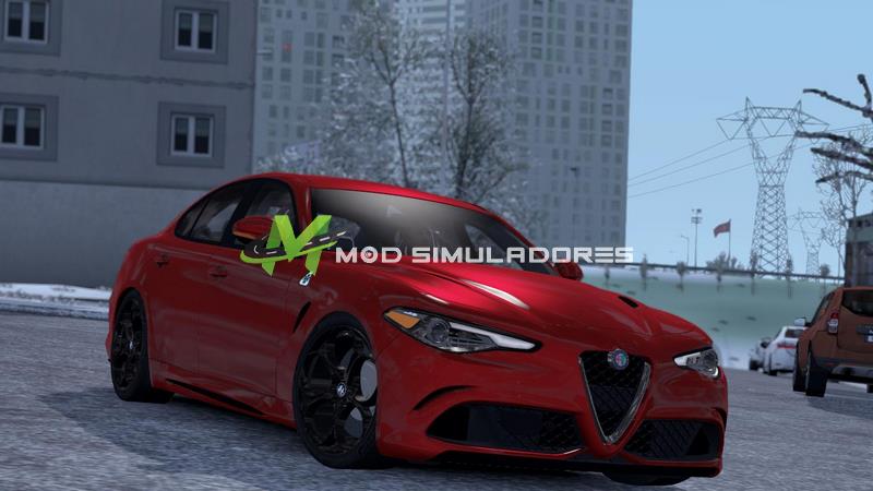 Mod Carro Alfa Romeo Giulia Para V.1.39.X - ETS2