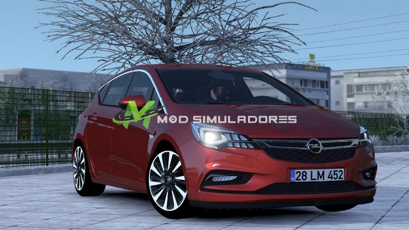 Mod Carro Opel Astra K R50 Para V.1.39.X - ETS2