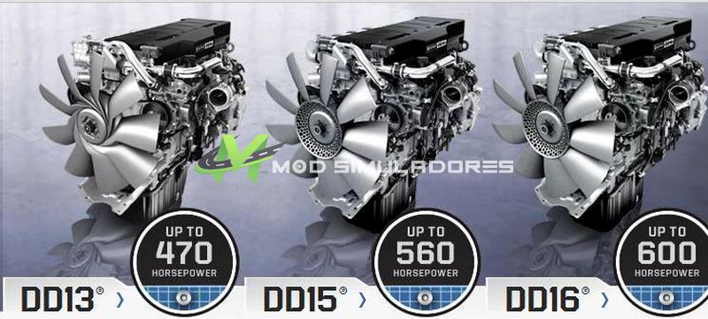 Pack Motores combinados V1.0 Para V.1.39.X - ETS2