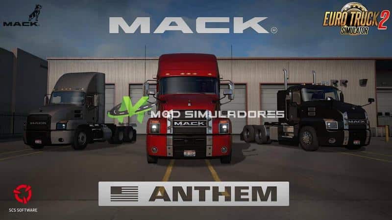 Caminhão Mack Anthem V.2.2 Para V.1.39.X - ETS2