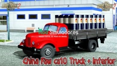 Caminhão China Faw CA10 V2.0 Para V.1.41.X - ETS2