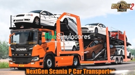 Caminhão NextGen Scania P v7.0 Para V.1.40.X - ETS2