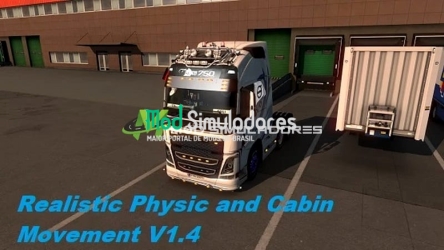 Físicas Realísticas e Movimentação da Cabine Para 1.39.X - ETS2