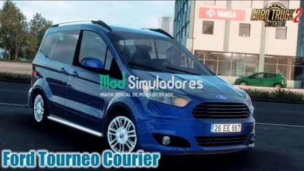 Ford Tourneo Courier e Interior v1.7 (1.41.X) ETS2
