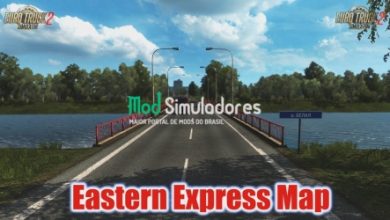 Mapa Eastern Express Para 1.40.X - ETS2