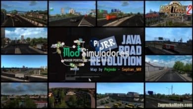 Mapa Java Road Revolution V.0.2 Para V.1.40.X - ETS2