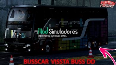 Ônibus Busscar Vissta DD 6X2 Para 1.39.X - ETS2