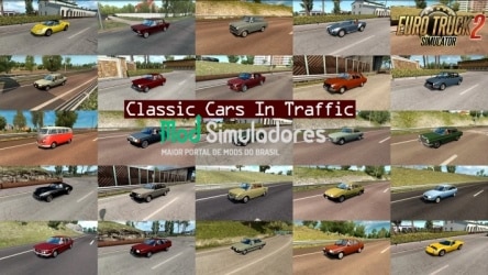 Pack Carros Classicos v6.9 (1.40) ETS2