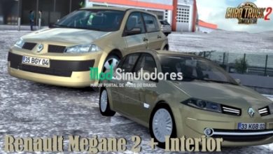 Renault Megane 2 e Interior v1.6 Para V.1.40.X - ETS2