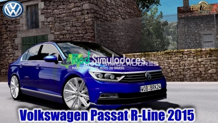 VW Passat R-Line 2015 V1.6 Para 1.40.X - ETS2
