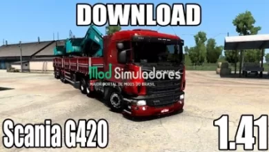 Caminhão Scania G420 v.1.0 (1.41) ETS2