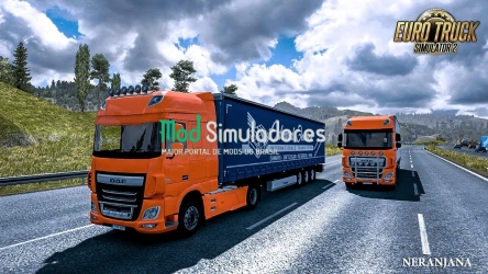 Mod Caminhões Modificados no tráfego v3.3 (1.41) ETS2