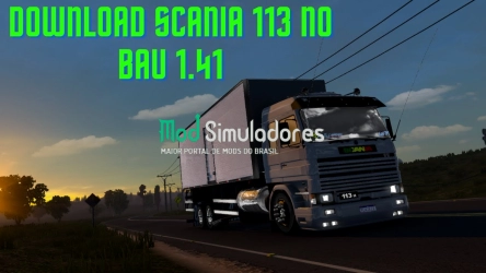 Caminhão Scania 113 Truck (1.41) ETS2