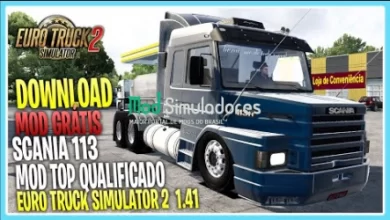 Caminhão Scania 113 V8 (1.41) ETS2