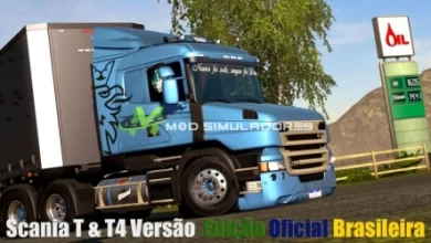 Caminhão Scania T e T4 Para V.1.39.X - ETS2