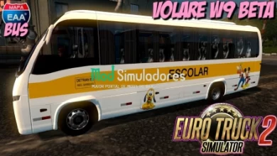 Ônibus Volare W9 DV (1.41) ETS2