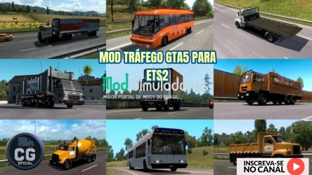 Pack Carros GTA Tráfego v3.6 (1.41) ETS2