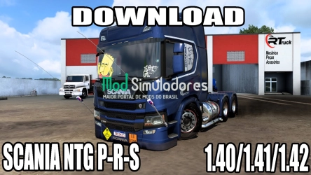 Caminhão Scania NTG PRS (1.42) ETS2