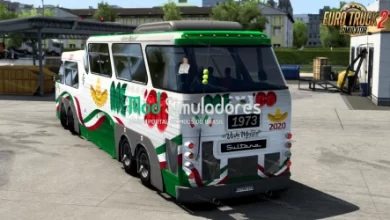 Ônibus Sultana Panorâmico Bus e Interior v1.2 (1.42) ETS2