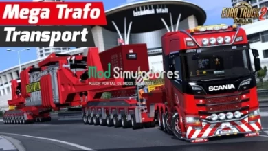 Mega Trafo Transport (Oversize) v1.01 (1.42) ETS2