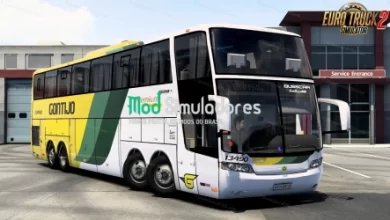 Ônibus Jumbus 400 VIP Brasil v1.0 (1.42) ETS2