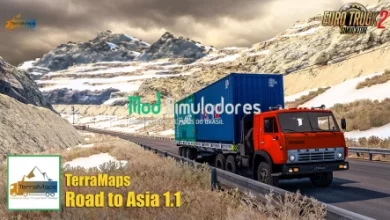 Road to Asia Map v1.2.1 (1.43.X) ETS2