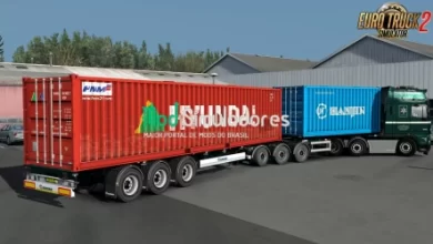 Arnooks SCS Containers Skin Project v11.0 (1.43.X) ETS2