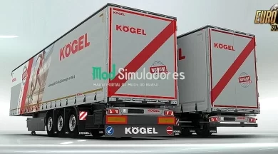 Kogel Trailers v1.0.3 (1.43.X) ETS2