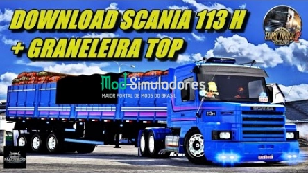 Scania 113H e Graneleira (1.43.X) ETS2