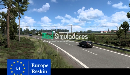 Europe Reskin v1.3 by Mirfi (1.43.X) ETS2