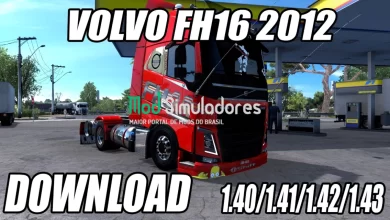 Caminhão Volvo FH16 2012 (1.43.X) ETS2