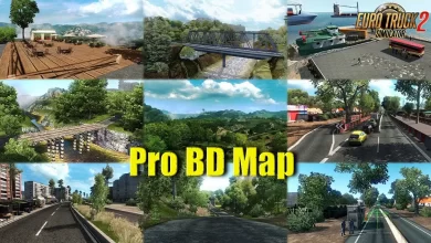 Pro BD Map v8.7 (1.43.X) ETS2