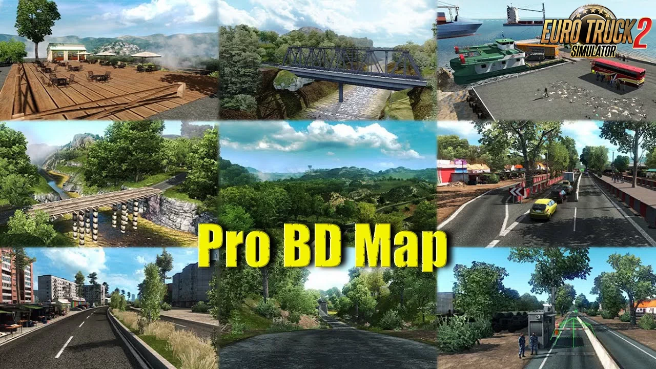 Mod Pro BD Map v8.7 (1.43.X) ETS2