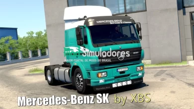 Mercedes-Benz SK Truck v1.03 (1.43.X) ETS2