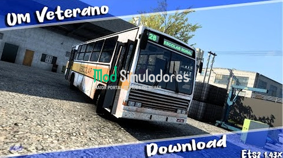 Mod Ônibus Caio Vitoria Escolar (1.43.X) ETS2