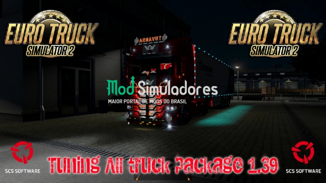 Mod Pack Modificações para Caminhões v1.2 (1.43.X) ETS2