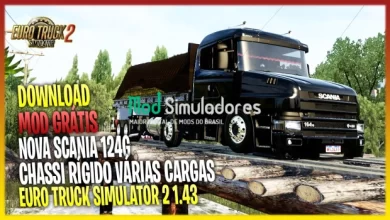 Caminhão Scania T Series 4 (1.43.X) ETS2