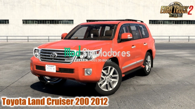 Mod Toyota Land Cruiser 200 2012 v1.0 (1.43.X) ETS2