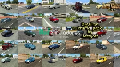 Pacote de tráfego brasileiro v4.3 (1.43.X) ETS2