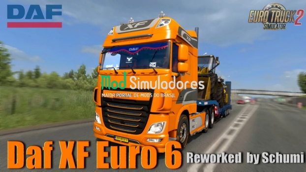 Mod Daf XF Euro 6 Retrabalhado v4.3 (1.44.X) ETS2