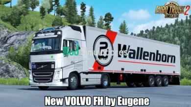 Volvo FH&FH16 2012 Retrabalhado v3.1.9 para V1.44.X - ETS2